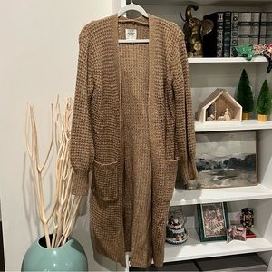 Abercrombie knit duster cardigan